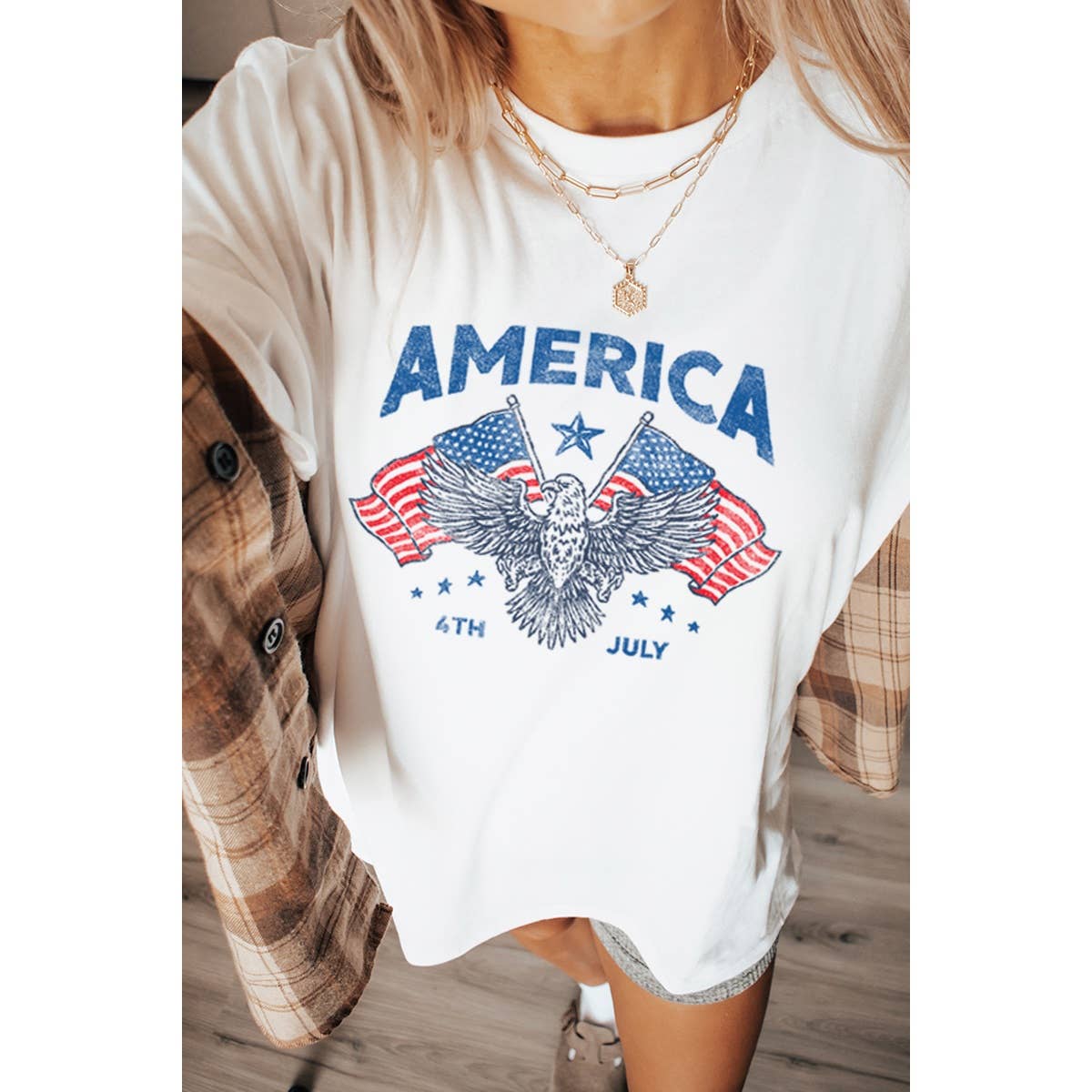 America Vintage Graphic Oversized - Adult & Kids T-Shirts, Sweatshirts & Hoodies apparel design preview 1