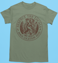 "Respect the Locals" Bigfoot or Custom - Adult & Kids T-Shirts, Sweatshirts & Hoodies apparel design preview 1