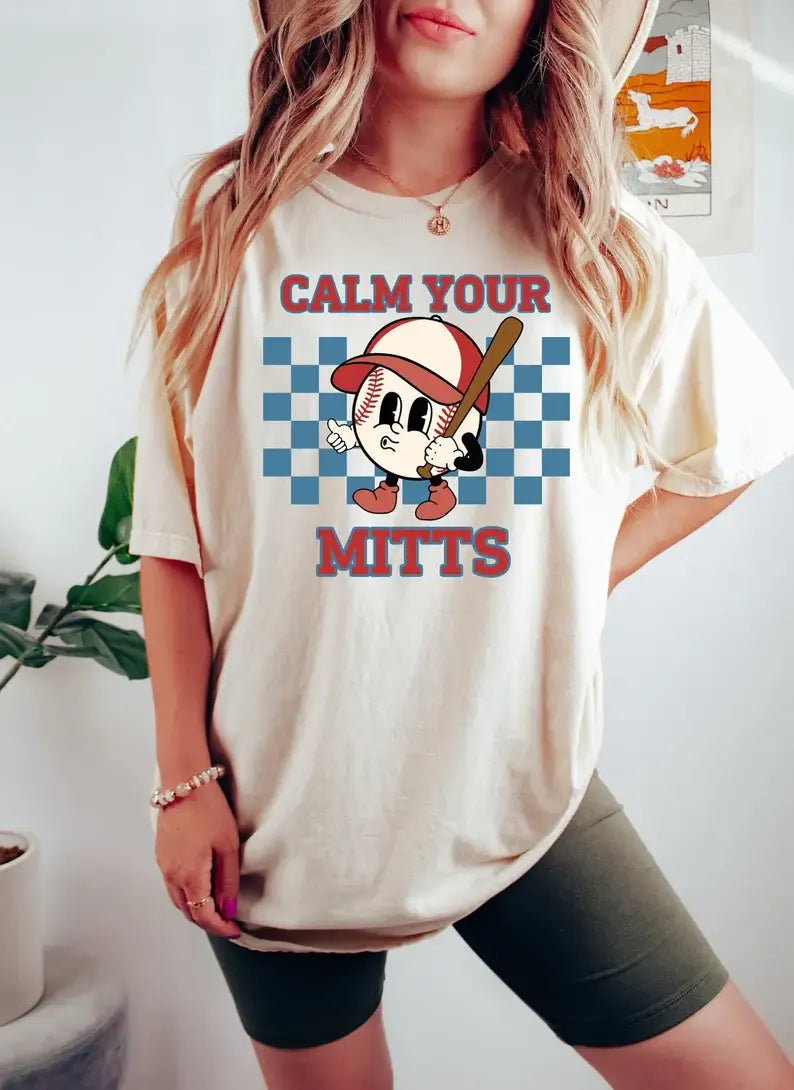 Calm Your Mitts - Adult & Kids T-Shirts, Sweatshirts & Hoodies apparel design preview 1