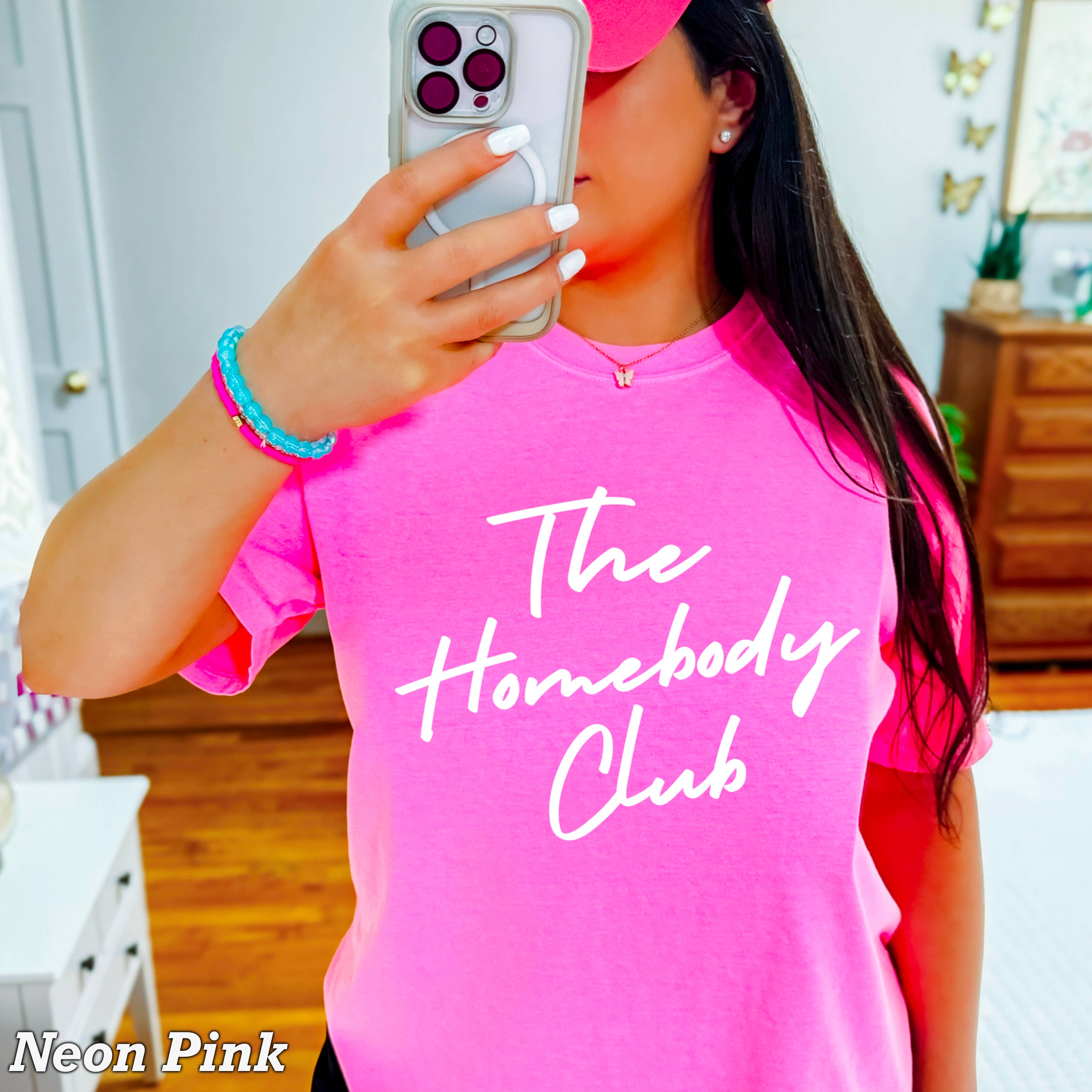 The Homebody Club Graphic Comfort Colors - Adult & Kids T-Shirts, Sweatshirts & Hoodies apparel design preview 1