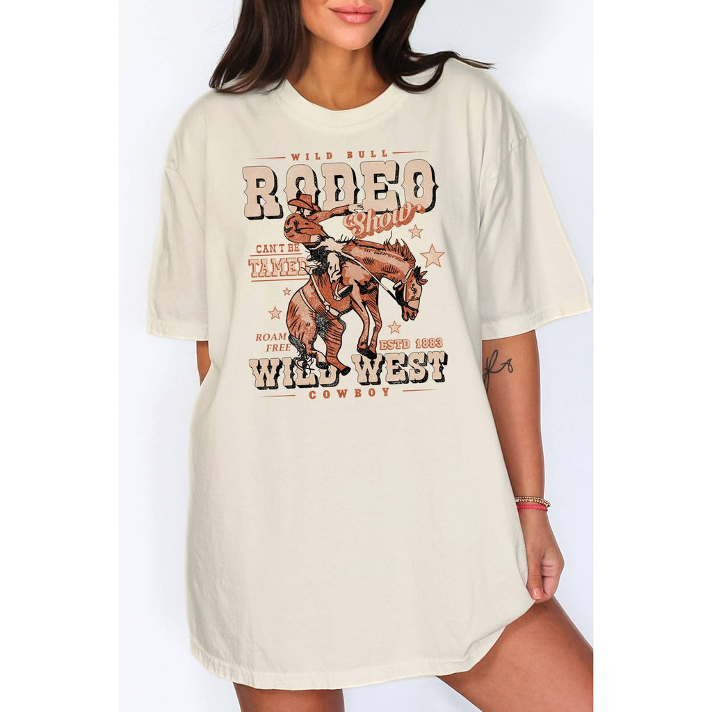 Unisex Oversized Rodeo Cowboy - Adult & Kids T-Shirts, Sweatshirts & Hoodies apparel design preview 1