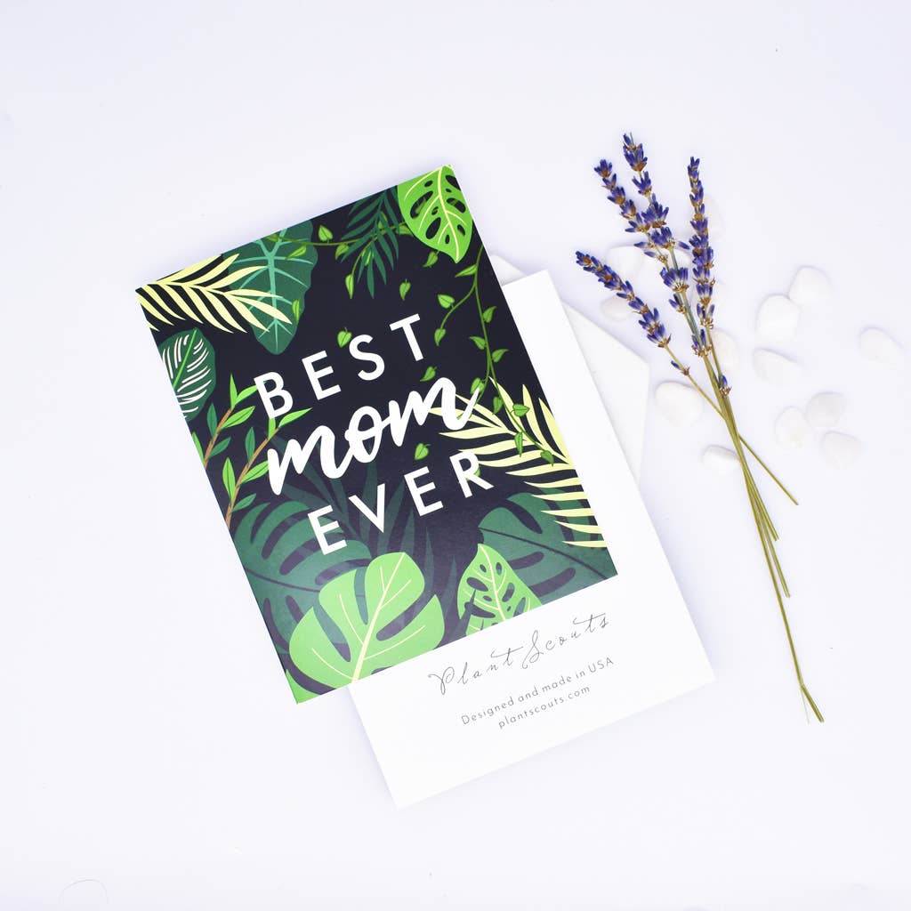 Plant Mom Greeting Card Mother's Day Cards - Adult & Kids T-Shirts, Sweatshirts & Hoodies apparel design preview 1
