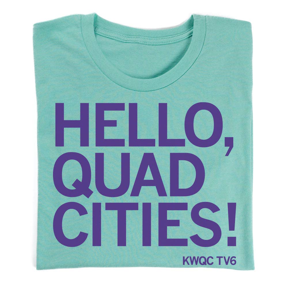 Hello Quad Cities - Adult & Kids T-Shirts, Sweatshirts & Hoodies apparel design preview 1