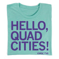 Hello Quad Cities - Adult & Kids T-Shirts, Sweatshirts & Hoodies apparel design preview 1