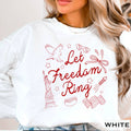 Let Freedom Ring July 4th Patriotic - Adult & Kids T-Shirts, Sweatshirts & Hoodies apparel design preview 1