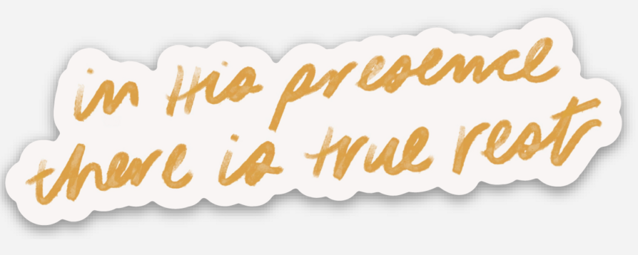 True Rest Sticker Christian Gift - Adult & Kids T-Shirts, Sweatshirts & Hoodies apparel design preview 1