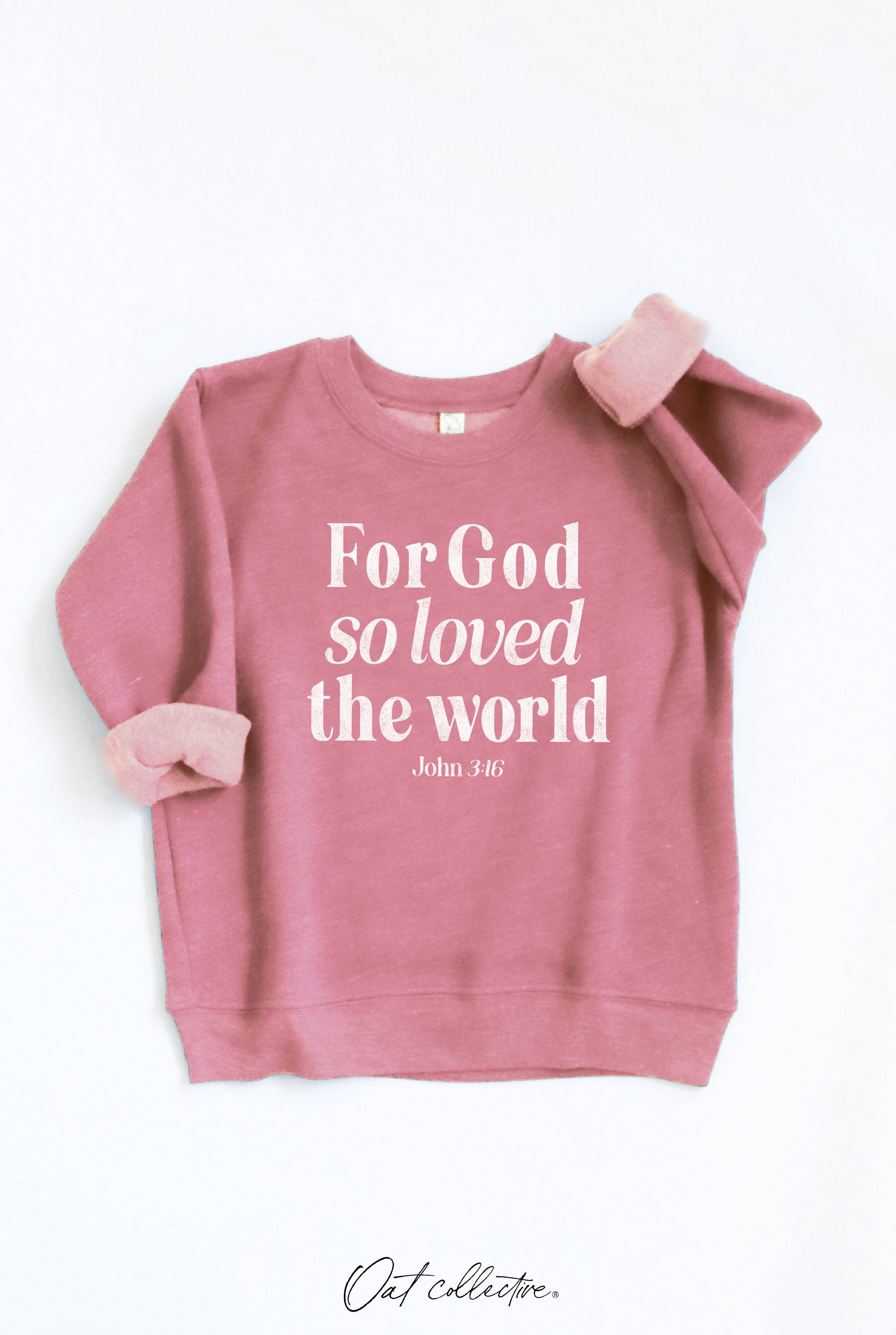 For God So Loved the World Toddler Graphic - Adult & Kids T-Shirts, Sweatshirts & Hoodies apparel design preview 1
