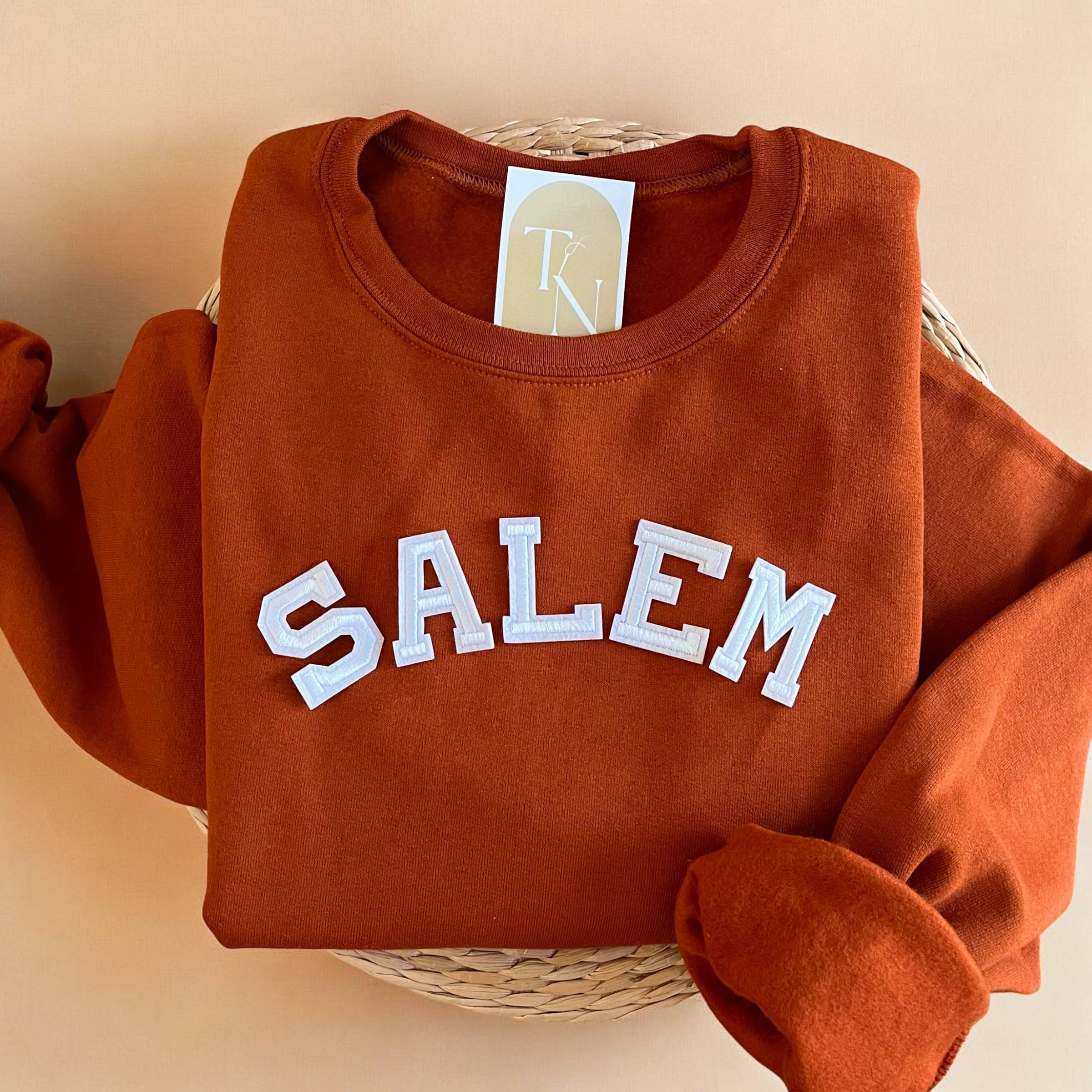 Salem Massachusetts Halloween - Adult & Kids T-Shirts, Sweatshirts & Hoodies apparel design preview 1
