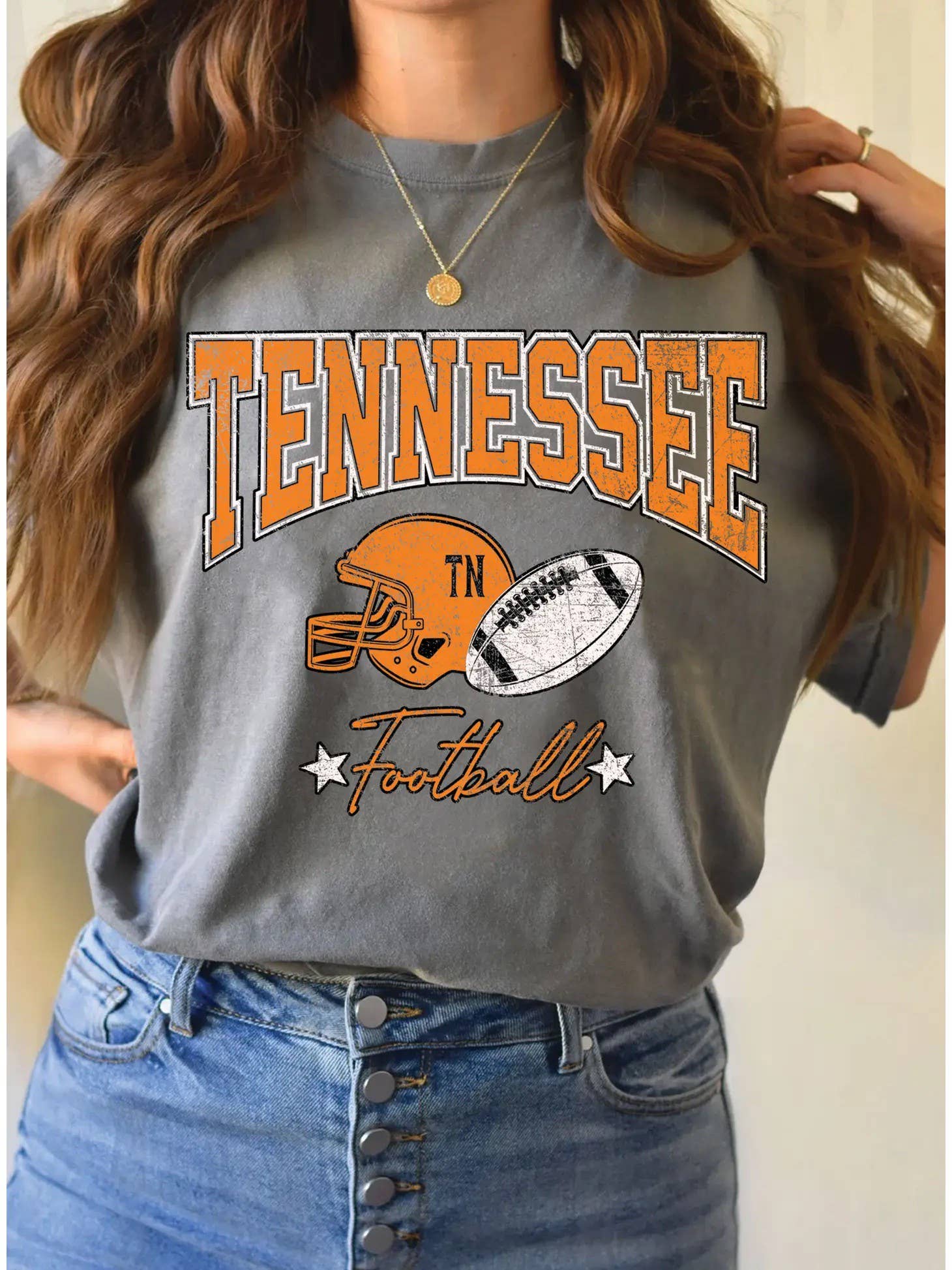 Tennessee Football Graphic - Adult & Kids T-Shirts, Sweatshirts & Hoodies apparel design preview 1