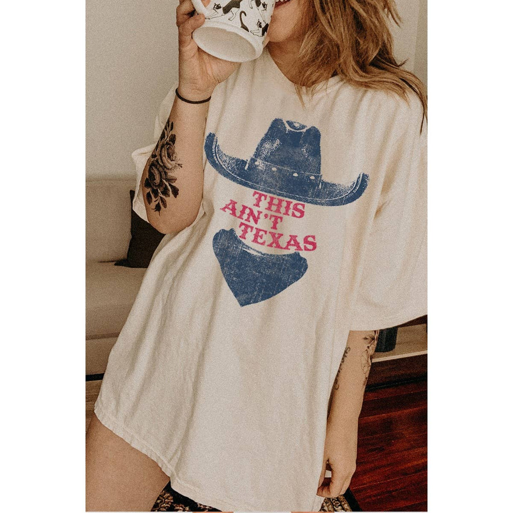 This Aint Texas Graphic Oversized - Adult & Kids T-Shirts, Sweatshirts & Hoodies apparel design preview 1