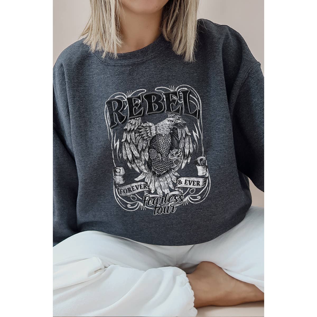 Rebel Graphic - Adult & Kids T-Shirts, Sweatshirts & Hoodies apparel design preview 1