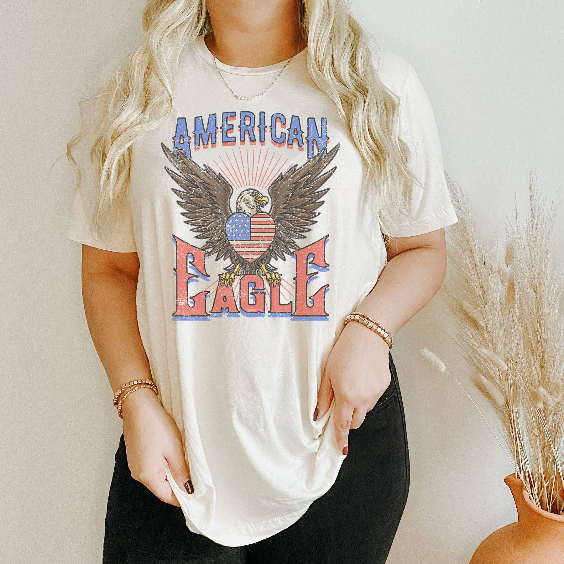 American Eagle Patriotic Usa - Adult & Kids T-Shirts, Sweatshirts & Hoodies apparel design preview 1