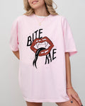 Bite Me, Lips, Vampire, Funny, Sexy, Crude, Vulgar - Adult & Kids T-Shirts, Sweatshirts & Hoodies apparel design preview 1