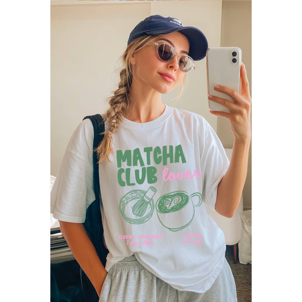 Matcha Club Vintage Graphic - Adult & Kids T-Shirts, Sweatshirts & Hoodies apparel design preview 1