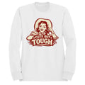 Cute But Tough Cowgirl Women's White - Adult & Kids T-Shirts, Sweatshirts & Hoodies apparel design preview 1