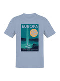 Europa Jupiter Moon Adventures Art Men's - Adult & Kids T-Shirts, Sweatshirts & Hoodies apparel design preview 1