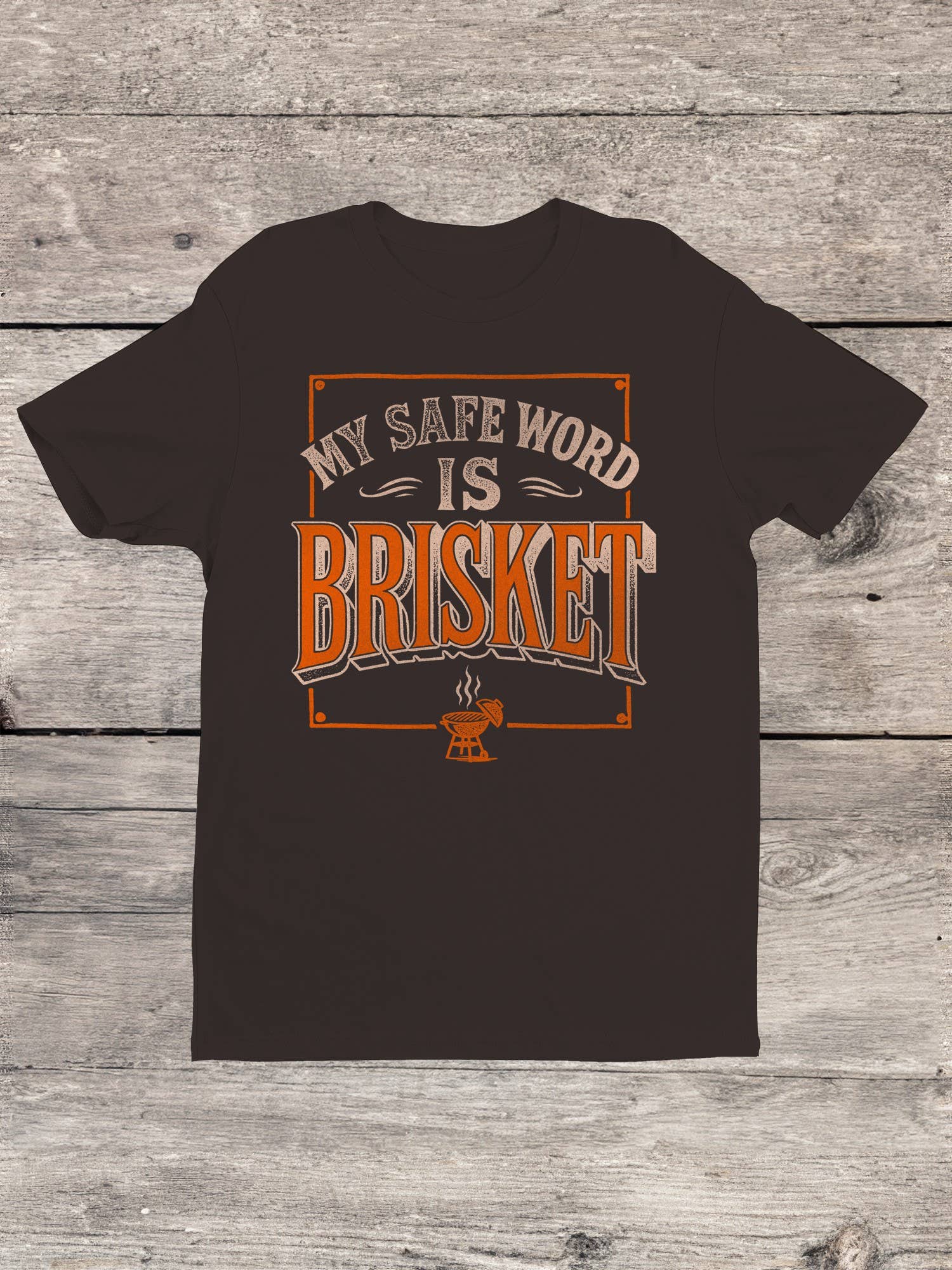 Bbq Brisket Fun Men's - Adult & Kids T-Shirts, Sweatshirts & Hoodies apparel design preview 1