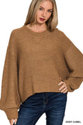 1015 Oversized Baloon Sleeve Sweater SI-28189 - Adult & Kids T-Shirts, Sweatshirts & Hoodies apparel design preview 1