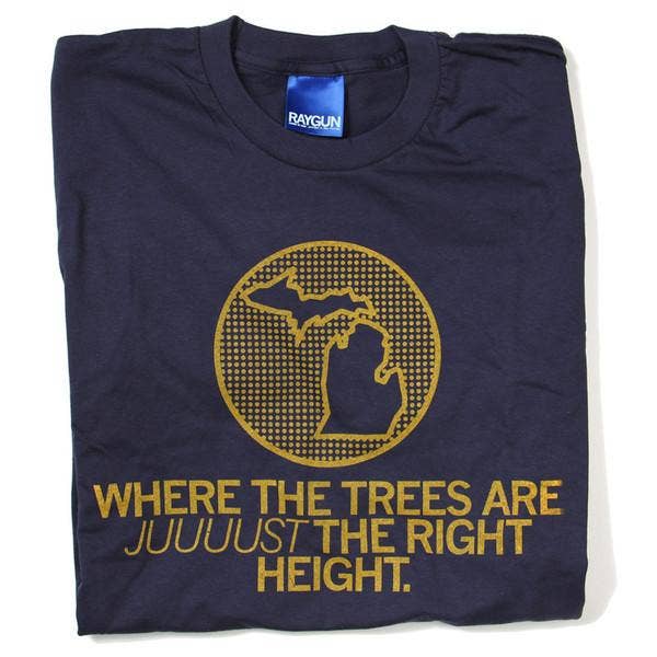 Michigan Trees (R) - Adult & Kids T-Shirts, Sweatshirts & Hoodies apparel design preview 1