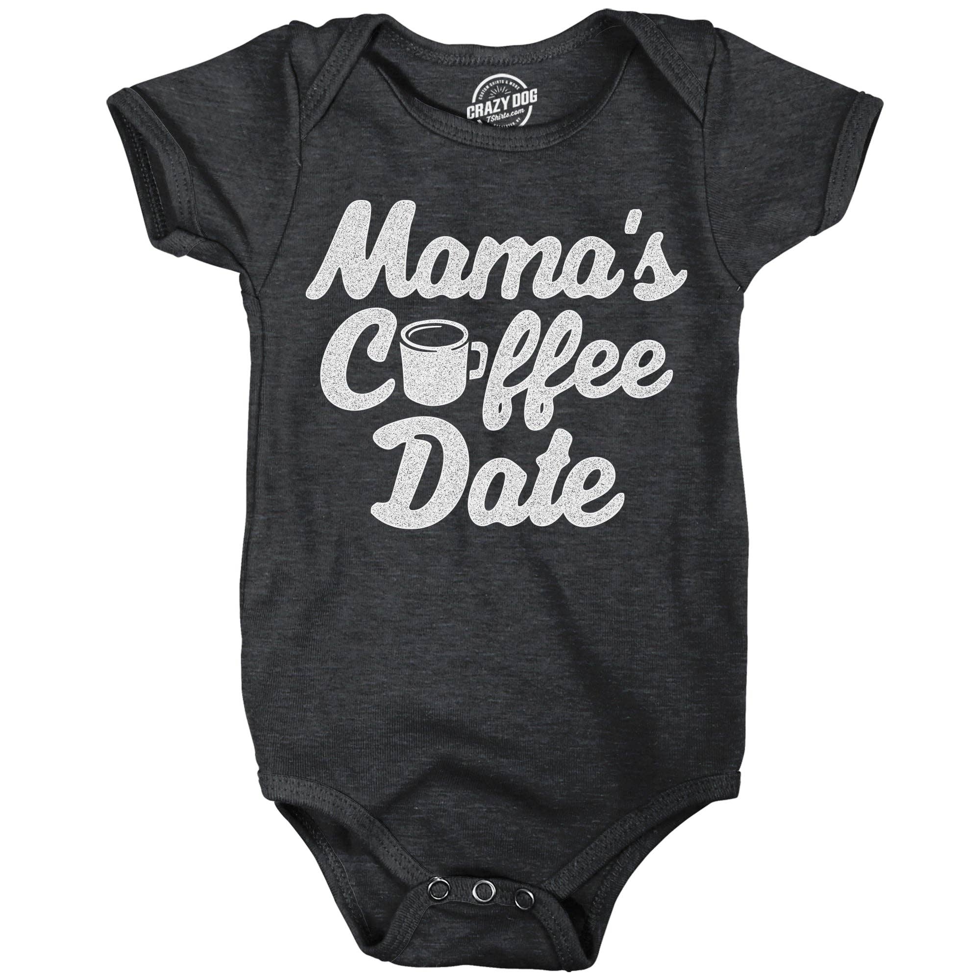 Mamas Coffee Date Baby Bodysuit - Adult & Kids T-Shirts, Sweatshirts & Hoodies apparel design preview 1