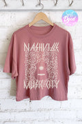 Nashville Relaxed Boxy Fit Women's Screen Printed - Adult & Kids T-Shirts, Sweatshirts & Hoodies apparel design preview 1