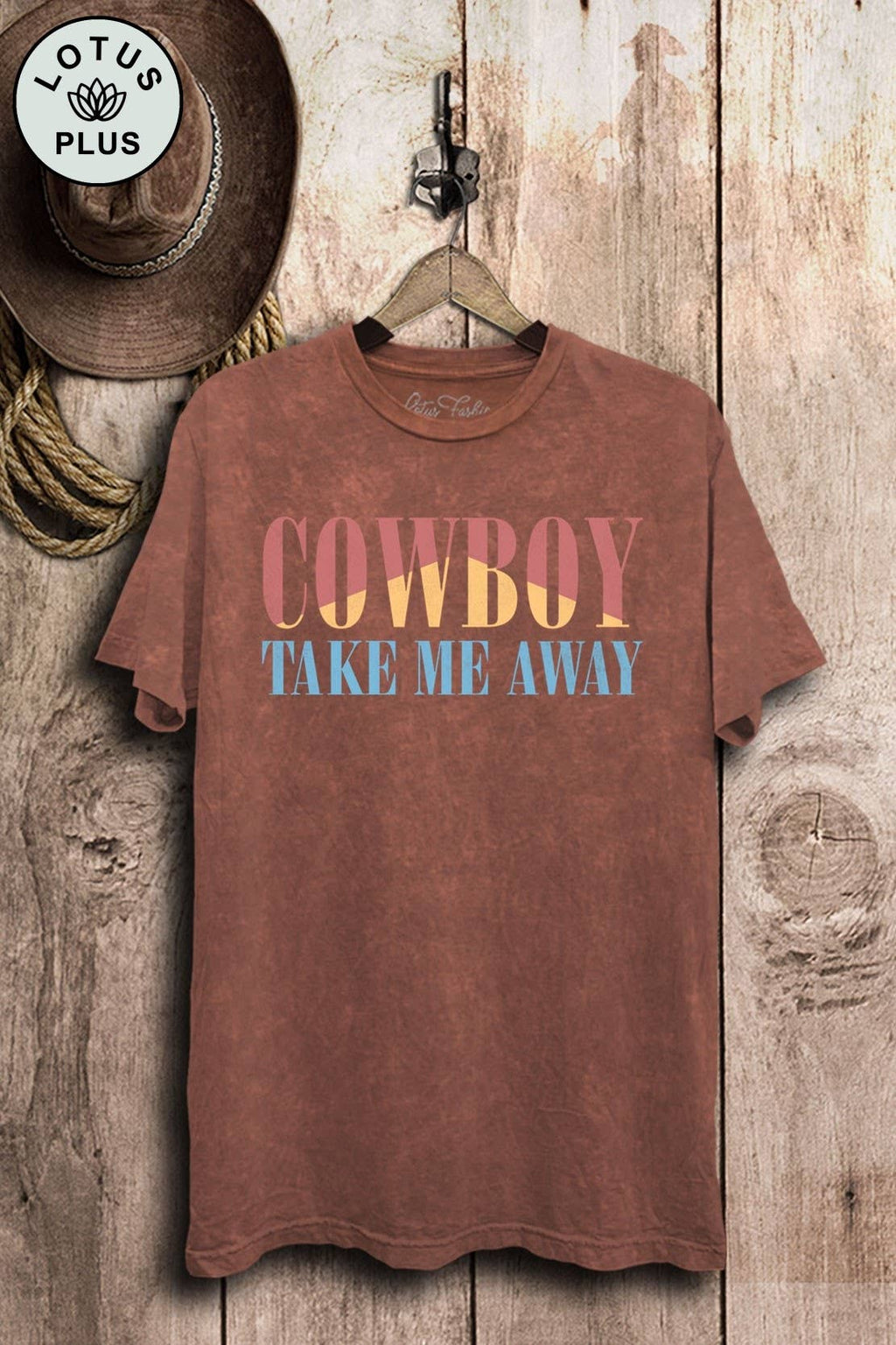 Cowboy Take Me Away Graphic Top - Adult & Kids T-Shirts, Sweatshirts & Hoodies apparel design preview 1