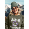 Aspen Colorado Ski Graphic - Adult & Kids T-Shirts, Sweatshirts & Hoodies apparel design preview 1