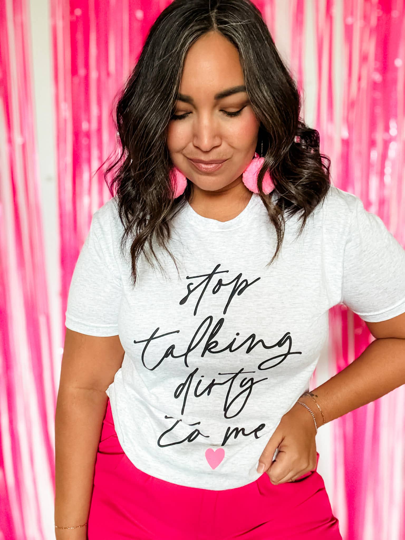 Flirty Funny Graphic with Script Text, Valentine's - Adult & Kids T-Shirts, Sweatshirts & Hoodies apparel design preview 1