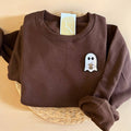 Ghost with Coffee Halloween - Adult & Kids T-Shirts, Sweatshirts & Hoodies apparel design preview 1