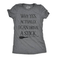 Why Yes Actually I Can Drive A Stick Women's - Adult & Kids T-Shirts, Sweatshirts & Hoodies apparel design preview 1