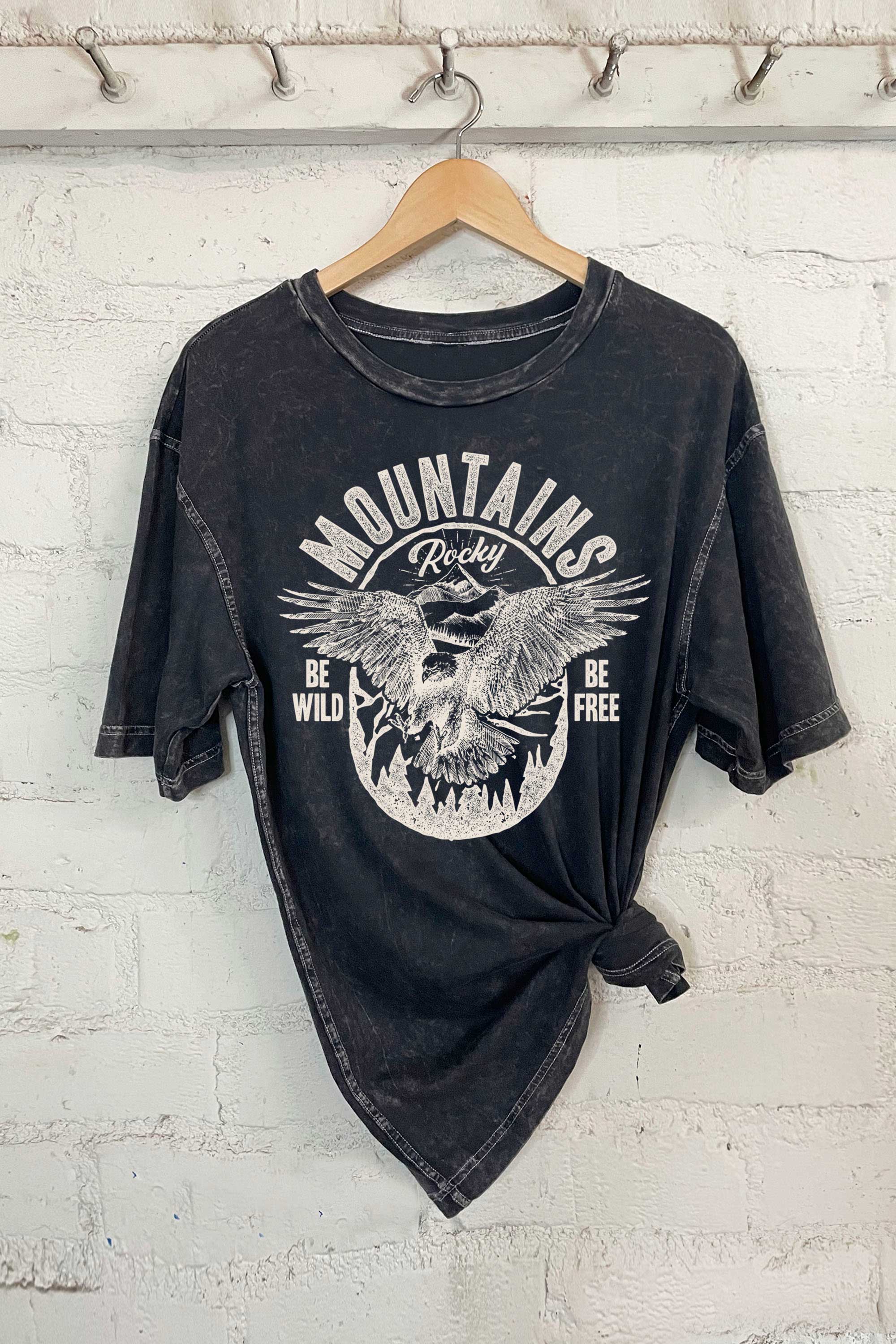 Mountains Rocky-Oversized - Adult & Kids T-Shirts, Sweatshirts & Hoodies apparel design preview 1