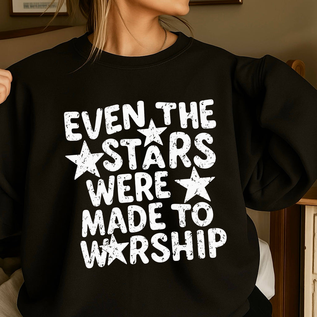 Even the Stars Christian Gildan Brand - Adult & Kids T-Shirts, Sweatshirts & Hoodies apparel design preview 1