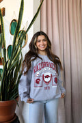 Arkansas Razorbacks Prep Patch Gray Thrifted - Adult & Kids T-Shirts, Sweatshirts & Hoodies apparel design preview 1