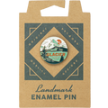 Glacier National Park Enamel Pin - Adult & Kids T-Shirts, Sweatshirts & Hoodies apparel design preview 1