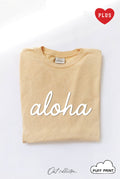 Aloha Puff Plus Mineral Graphic Top - Adult & Kids T-Shirts, Sweatshirts & Hoodies apparel design preview 1