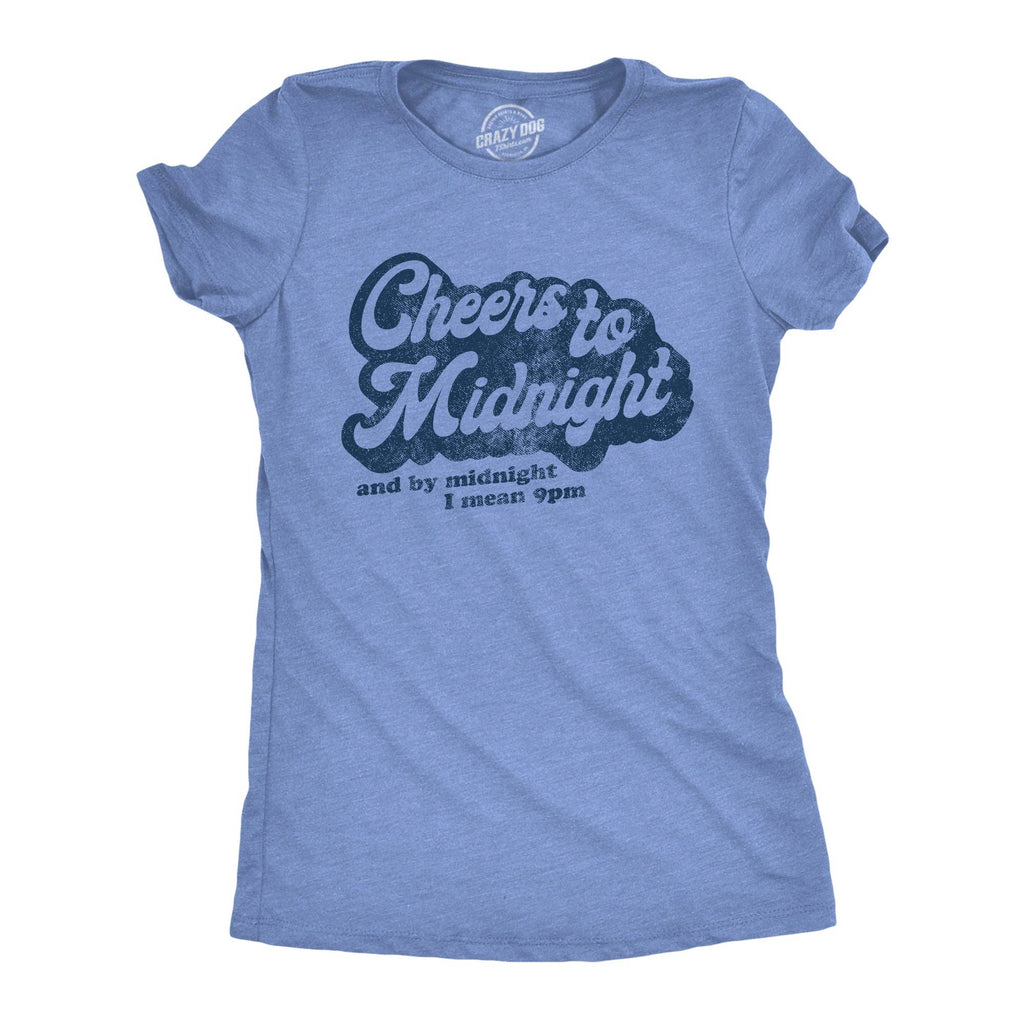Cheers To Midnight Women's - Adult & Kids T-Shirts, Sweatshirts & Hoodies apparel design preview 1