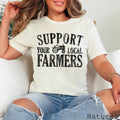 Support Your Local Farmers Graphic Bella Canvas - Adult & Kids T-Shirts, Sweatshirts & Hoodies apparel design preview 1