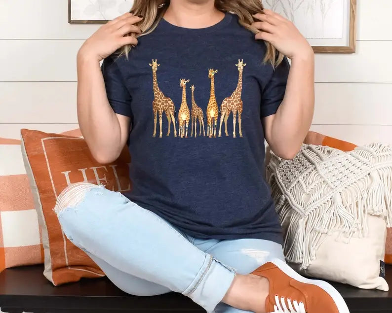 Giraffe Graphic - Adult & Kids T-Shirts, Sweatshirts & Hoodies apparel design preview 1