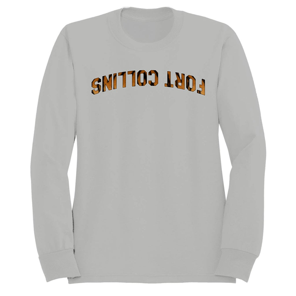 Fort Collins Tiger Print Arch Men's - Adult & Kids T-Shirts, Sweatshirts & Hoodies apparel design preview 1