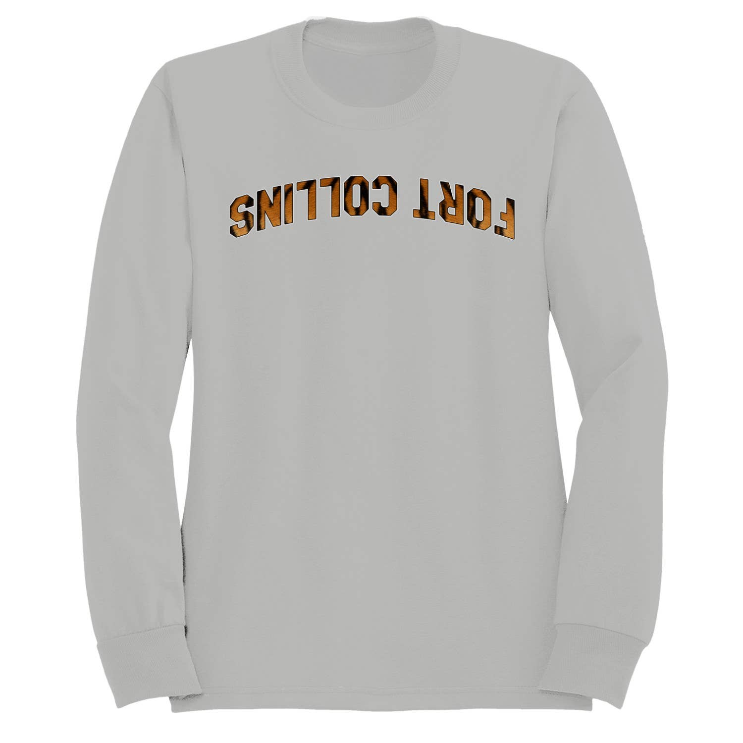 Fort Collins Tiger Print Arch Men's - Adult & Kids T-Shirts, Sweatshirts & Hoodies apparel design preview 1
