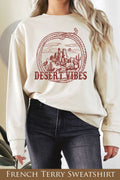 Desert Vibes Graphix Terry - Adult & Kids T-Shirts, Sweatshirts & Hoodies apparel design preview 1