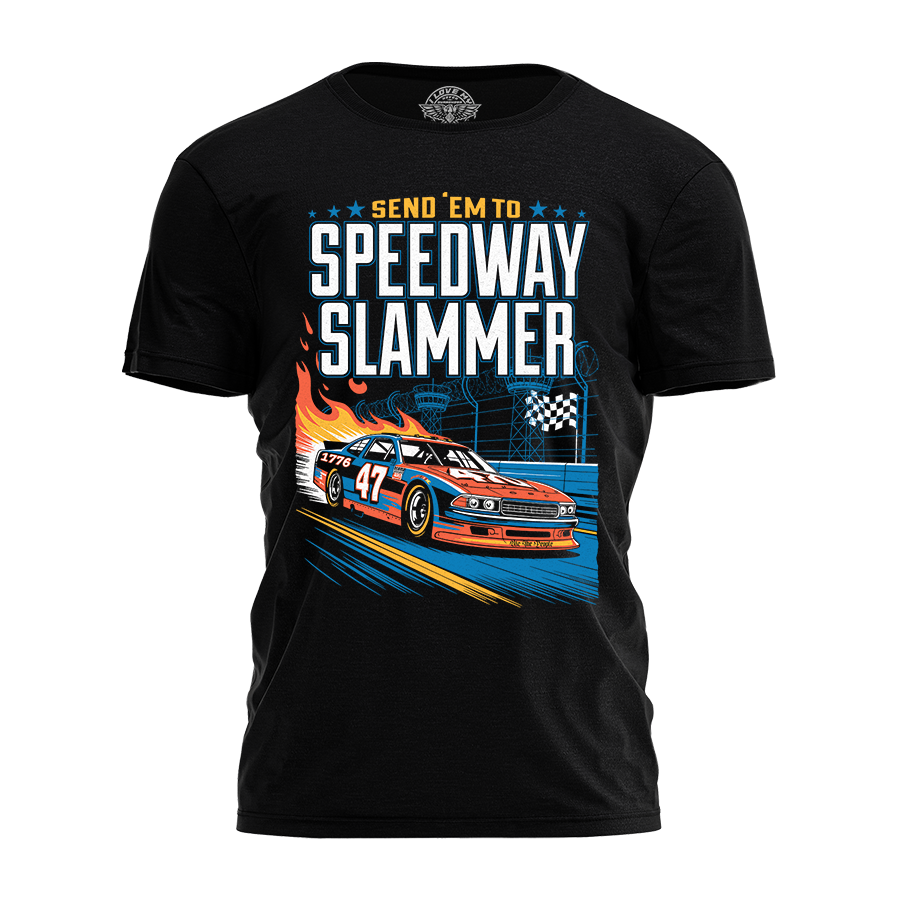 Speedway Slammer 47 4073 - Adult & Kids T-Shirts, Sweatshirts & Hoodies apparel design preview 1
