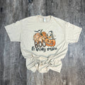 Boo It's Spooky Season On Sand - Adult & Kids T-Shirts, Sweatshirts & Hoodies apparel design preview 1