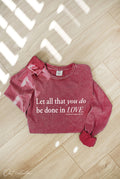 Let All That You Mineral Washed Graphic - Adult & Kids T-Shirts, Sweatshirts & Hoodies apparel design preview 1