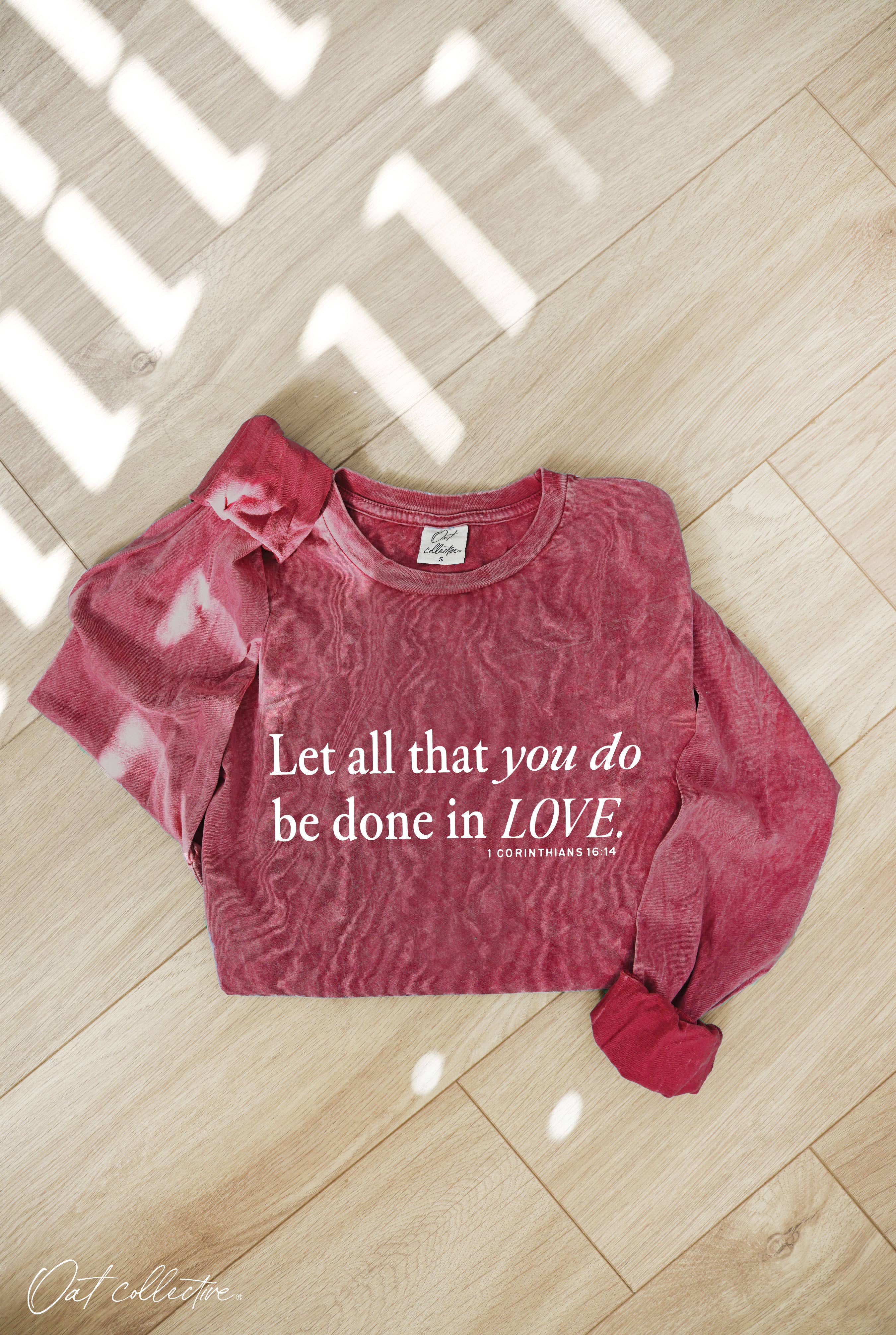 Let All That You Mineral Washed Graphic - Adult & Kids T-Shirts, Sweatshirts & Hoodies apparel design preview 1