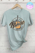 Nashville Women's Screen Printed Relaxed Fit - Adult & Kids T-Shirts, Sweatshirts & Hoodies apparel design preview 1