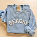 Beachy Crewneck Beach Sweater - Adult & Kids T-Shirts, Sweatshirts & Hoodies apparel design preview 1