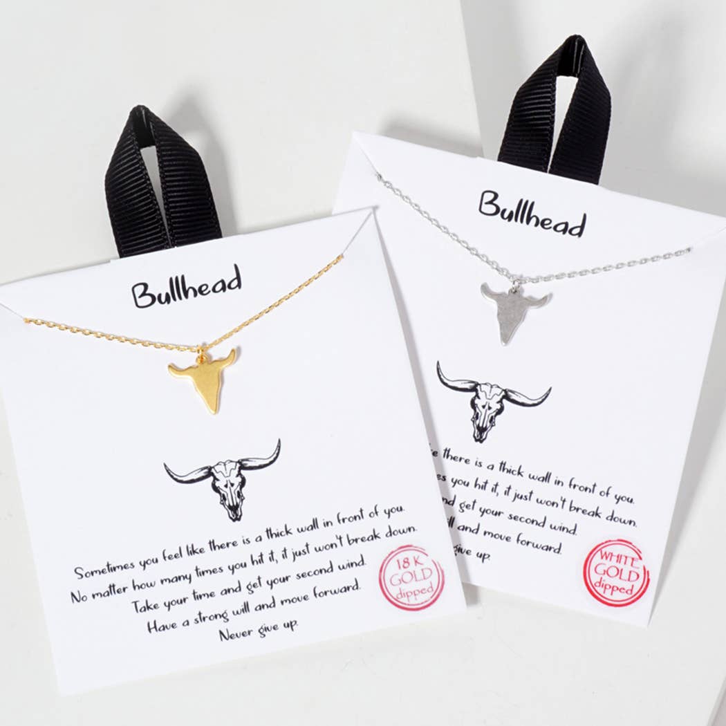 Bullhead Shaped Pendant Necklace - Adult & Kids T-Shirts, Sweatshirts & Hoodies apparel design preview 1