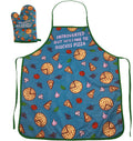 Introverted But Willing To Discuss Pizza Oven Mitt - Adult & Kids T-Shirts, Sweatshirts & Hoodies apparel design preview 1