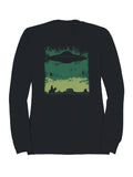 Cowboy and Ufo Desert Encounter Men's - Adult & Kids T-Shirts, Sweatshirts & Hoodies apparel design preview 1